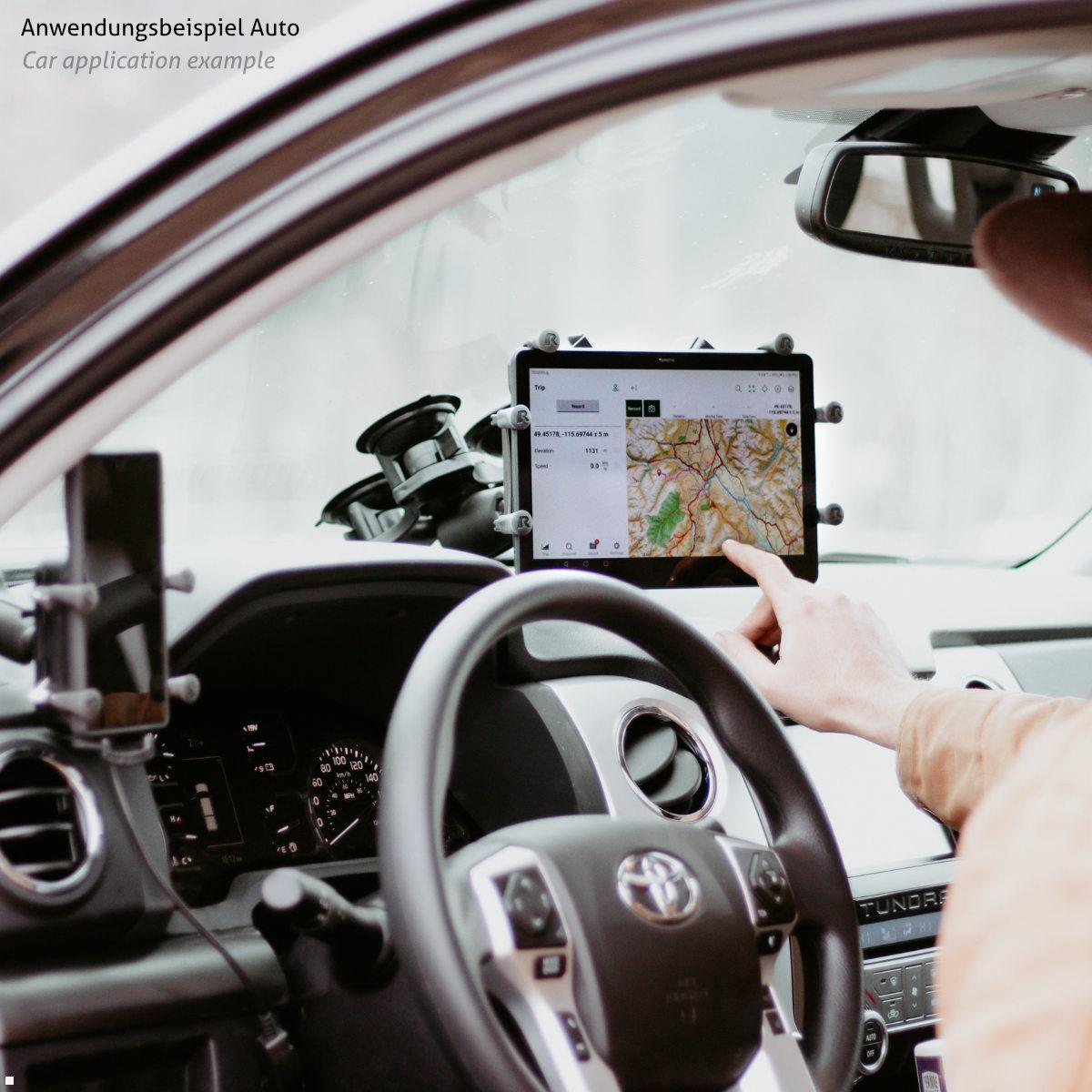 RAM Mounts X-Grip Tablet Halteklammer 10 Zoll, AMPS Anbindung (RAM-HOL-UN9U) Anwendung KFZ RAM Mounts X-Grip Tablet Halteklammer 10 Zoll, AMPS Anbindung (RAM-HOL-UN9U) Anwendung KFZ