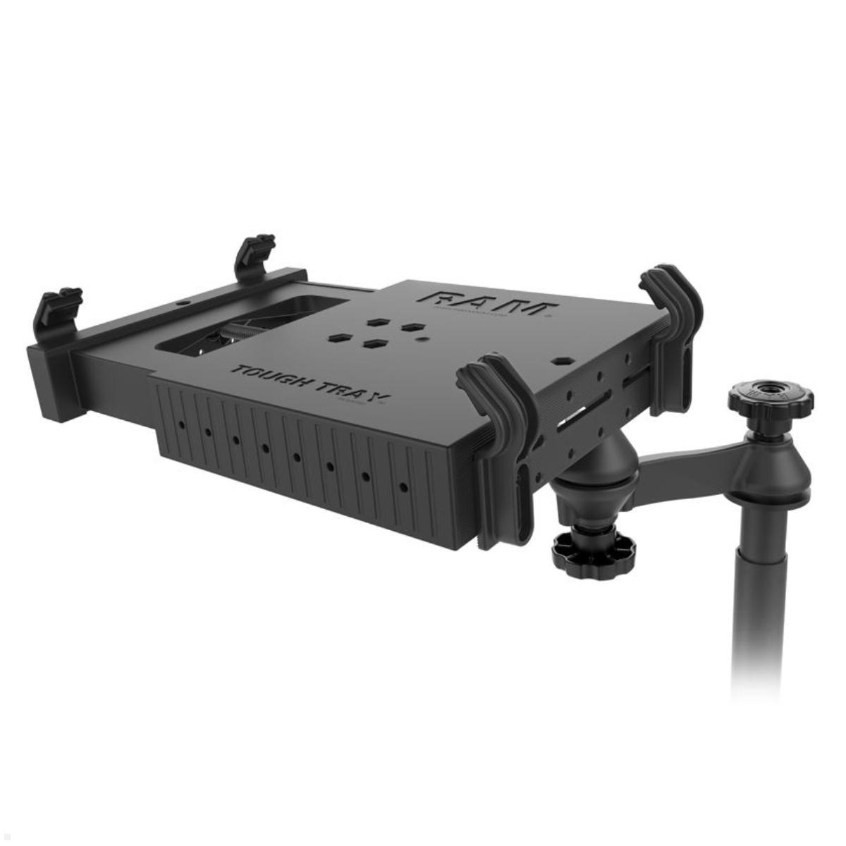 RAM Mounts universal Laptop Halter für Fahrzeug schwenkbar (RAM-VB-196-SW1), schwarz Schalle / Ablage RAM Mounts universal Laptop Halter für Fahrzeug schwenkbar (RAM-VB-196-SW1), schwarz Schalle / Ablage