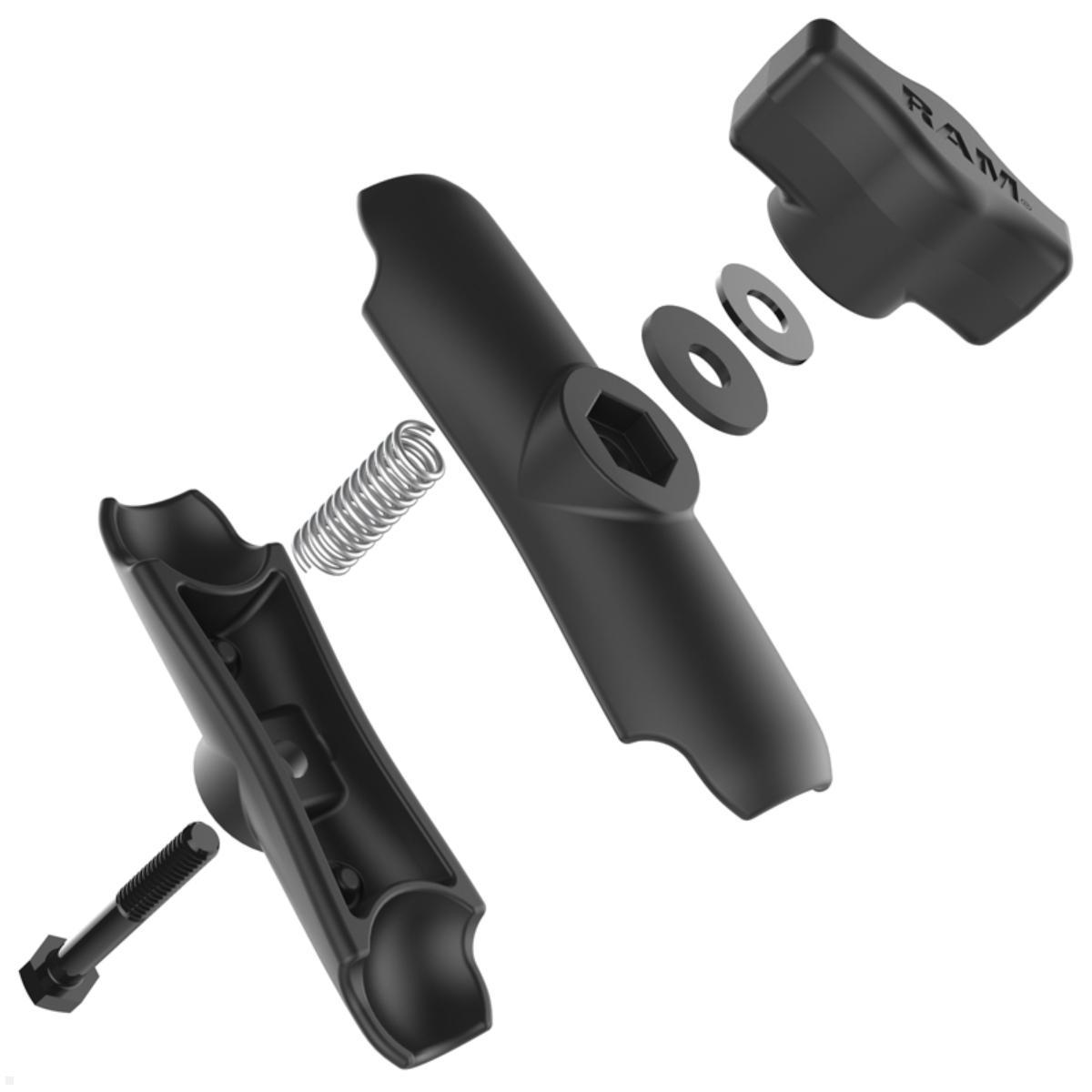 RAM Mounts Verbindungsarm mittel für B-Kugeln 1 Zoll (RAM-B-201U), Bauart RAM Mounts Verbindungsarm mittel für B-Kugeln 1 Zoll (RAM-B-201U), Bauart