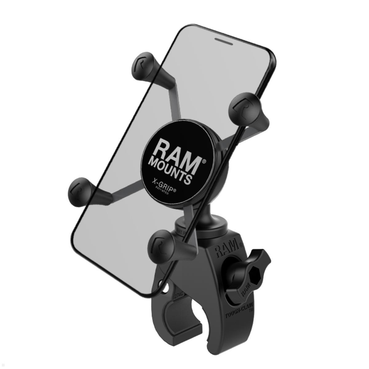 RAM Mounts X-Grip Universal Smartphone Halteklammer, B-Kugel (RAM-HOL-UN7-400U), schwarz Ansicht RAM Mounts X-Grip Universal Smartphone Halteklammer, B-Kugel (RAM-HOL-UN7-400U), schwarz Ansicht