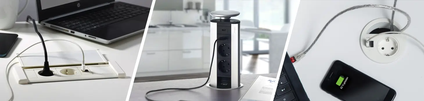 EVOline EVOline versenkbare Steckdose