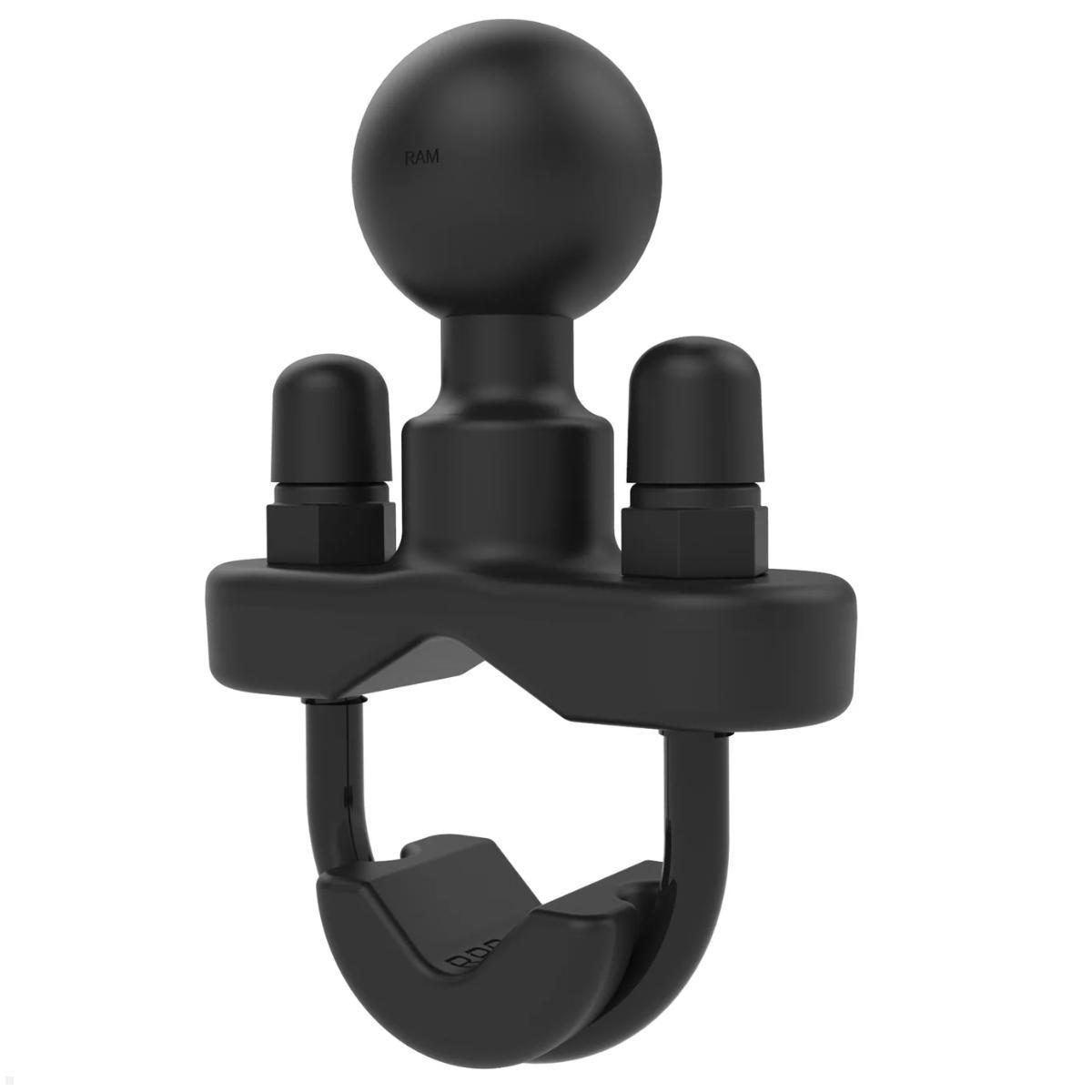 RAM Mounts Schraub-Klemmschelle 12,7 - 31,8 mm mit B-Kugel (RAM-B-231ZU), schwarz RAM Mounts Schraub-Klemmschelle 12,7 - 31,8 mm mit B-Kugel (RAM-B-231ZU), schwarz