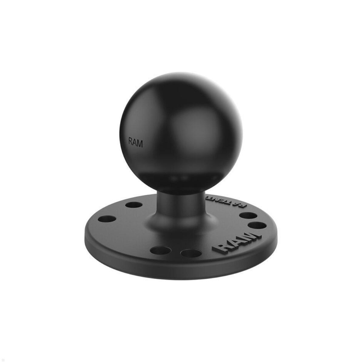 RAM Mounts Basisplatte rund mit C-Kugel (1,5 Zoll) RAM Mounts Basisplatte rund mit C-Kugel (1,5 Zoll)