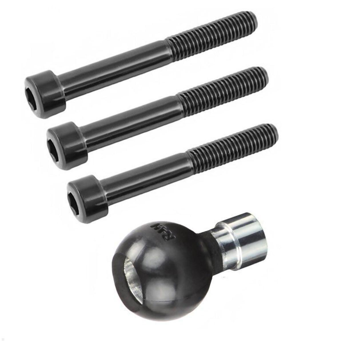 RAM Mounts Motorrad Befestigung Lenkerkopf mit B-Kugel (RAM-B-367U), schwarz RAM Mounts Motorrad Befestigung Lenkerkopf mit B-Kugel (RAM-B-367U), schwarz