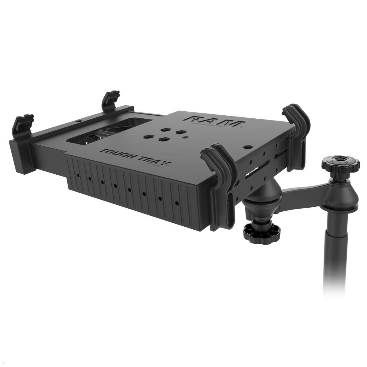 RAM Mounts Laptop Halter für Fahrzeug schwenkbar (RAM-VB-195-SW1), schwarz Ablagefläche Notebook RAM Mounts Laptop Halter für Fahrzeug schwenkbar (RAM-VB-195-SW1), schwarz Ablagefläche Notebook