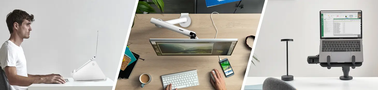 Colebrook Bosson Saunders Monitorhalter CBS, Anwedungsbeispiele