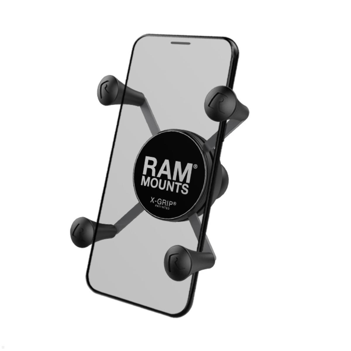 RAM Mounts X-Grip Smartphone Halteklammer, B-Kugel (RAM-HOL-UN7BU), schwarz RAM Mounts X-Grip Smartphone Halteklammer, B-Kugel (RAM-HOL-UN7BU), schwarz
