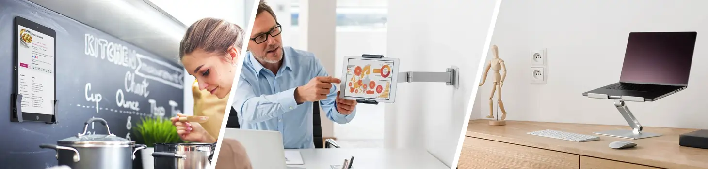 Durable DURABLE Tablet iPad Halterung Wand Tisch