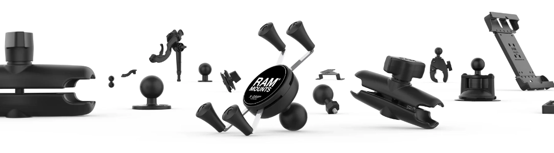 Einzelkomponenten Ram Mounts Übersicht Einzelkomponenten Ram Mounts Übersicht