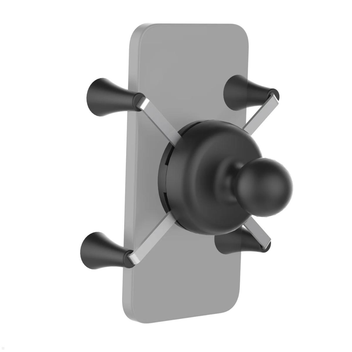 RAM Mounts X-Grip Smartphone Halteklammer, B-Kugel (RAM-HOL-UN7BU), schwarz Rückansicht RAM Mounts X-Grip Smartphone Halteklammer, B-Kugel (RAM-HOL-UN7BU), schwarz Rückansicht