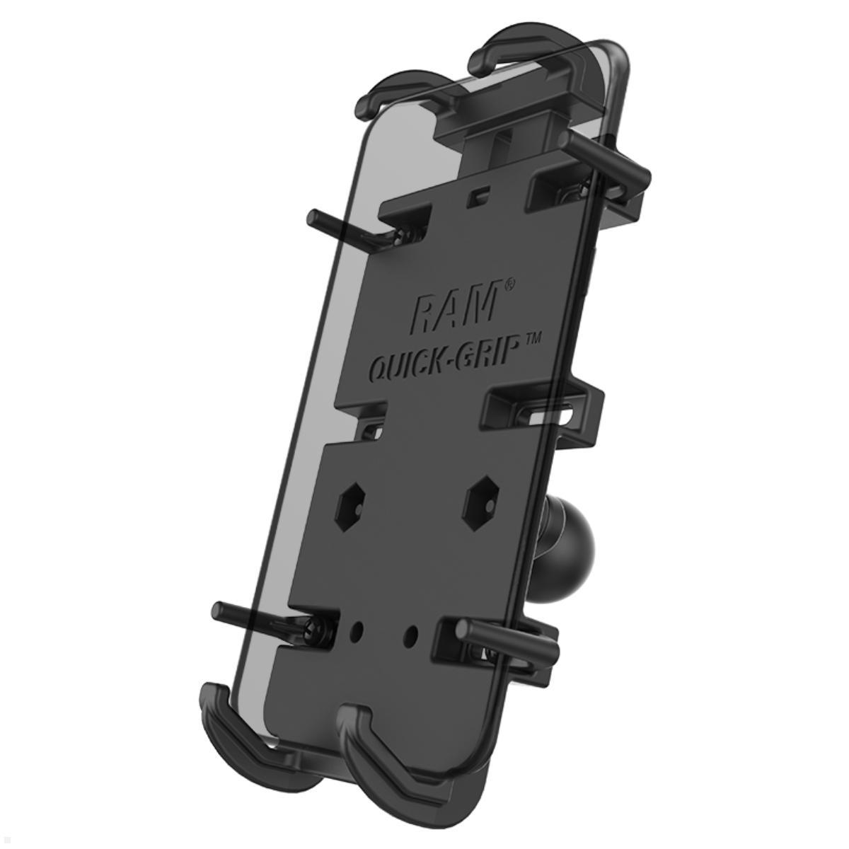 RAM Mounts Quick-Grip™ universal Halter für Smartphones, B-Kugel (RAM-HOL-PD4-238AU) RAM Mounts Quick-Grip™ universal Halter für Smartphones, B-Kugel (RAM-HOL-PD4-238AU)