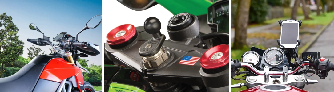 Ram Mounts Halterungen für Motorräder Ram Mounts Halterungen für Motorräder