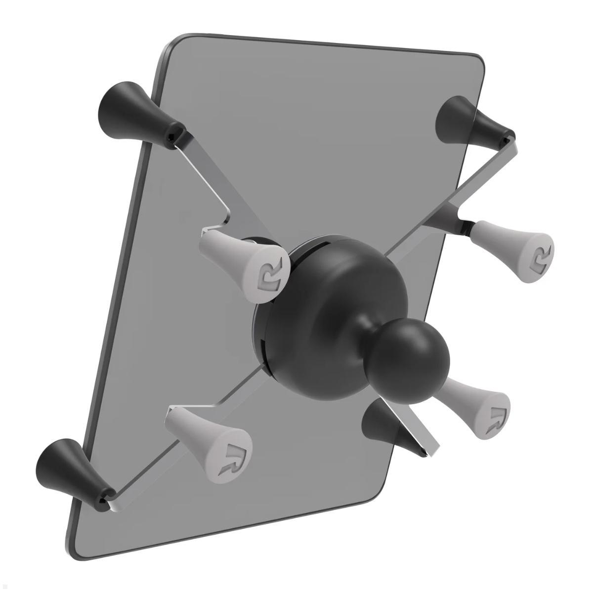 RAM Mounts X-Grip Tablet Halteklammer 7-8 Zoll, B-Kugel (RAM-HOL-UN8BU), schwarz Federgestützte Spannung der Haltearme  RAM Mounts X-Grip Tablet Halteklammer 7-8 Zoll, B-Kugel (RAM-HOL-UN8BU), schwarz Federgestützte Spannung der Haltearme