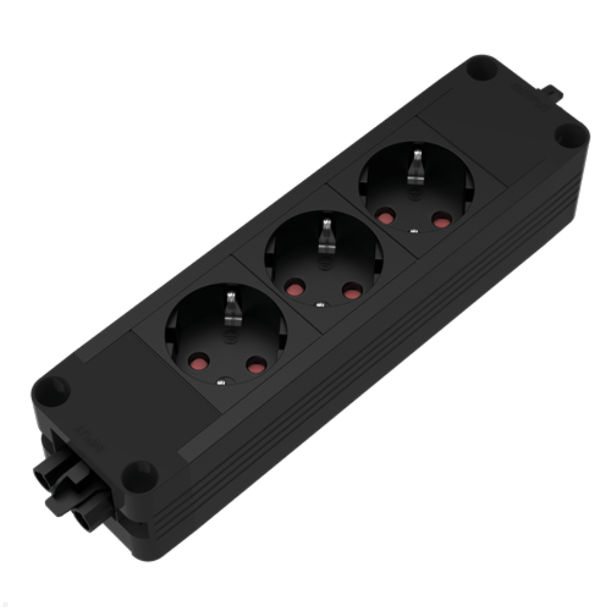 Fellowes Power Block 2.0 3-fach Steckdosenleiste mit GST18 (100136361)