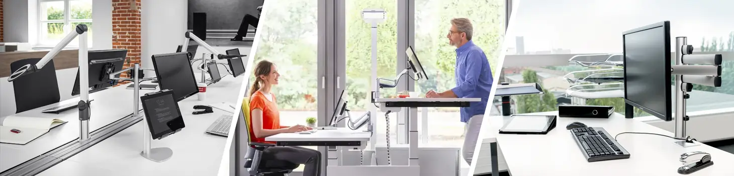 NOVUS Novus Monitorhalter, Tablethalter, Dual-Halter