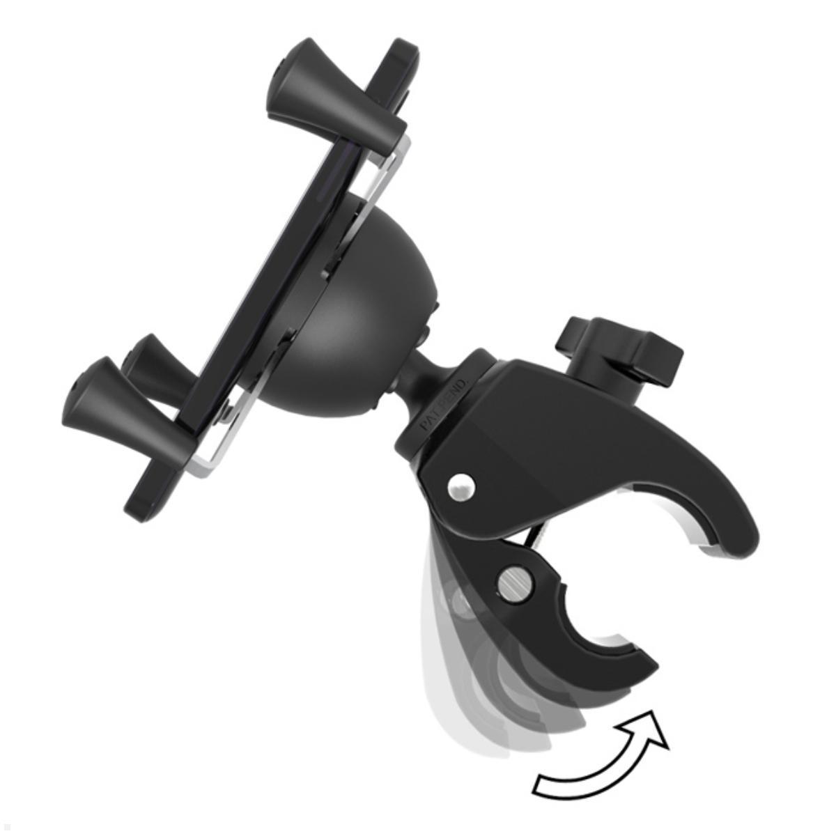 RAM Mounts X-Grip Universal Smartphone Halteklammer, B-Kugel (RAM-HOL-UN7-400U), schwarz Seitenansicht RAM Mounts X-Grip Universal Smartphone Halteklammer, B-Kugel (RAM-HOL-UN7-400U), schwarz Seitenansicht